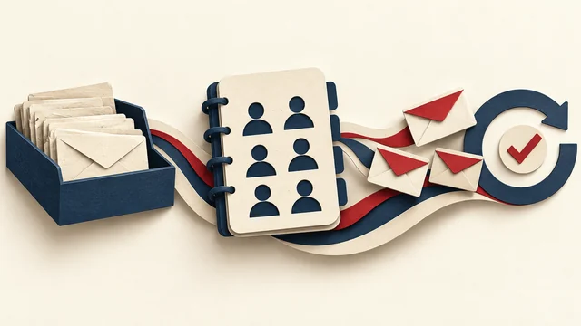 Old email list re-engagement illustration.